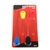 Yhenlovtt Set di 4 esche per pesca con esca per capelli, strumento compatibile con vermi Chod Needle Rigs Carp Pellet di formaggio in acciaio inossidabile