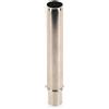 Yhenlovtt Lunghezza interna 54 mm122 mm, diametro 3045 mm, manicotto e riparazione tubo in metallo argentato per canna da pesca (110)