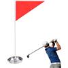 Peufcmi Coppa e Bandierina da Golf,Allenatore Putter per Golfisti Eventi | Miglioratore Abilità Putting Adulti per Interni Esterni Giardino Tornei Allenamento Campo Guida Casa