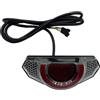 Yhenlovtt Adatto per luce elettrica per coda per bicicletta 36 V Ebikes posteriore e idrofobo antiurto LED 48 V freno indicatore di direzione con compatibile (48 V)