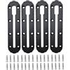 Laikoutd 2/4 Supporto per Canna da Pesca a Basso Profilo Supporto Montaggio Rack per Kayak Staffa per Guide Scorrimento per Fish fider, portabicchieri per Kayak a Basso Profilo