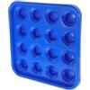 OSALADI Vassoio per Palline da Biliardo in Plastica Pp Blu, Porta Palle per Tavolo da Biliardo e Snooker, Organizzatore Ordinato per Sala Giochi o Centro Comunitario