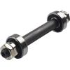 Yhenlovtt Assi posteriori in acciaio per bicicletta, compatibili con mountain bike o parte anteriore cava, mozzo da 108 mm/145 mm posteriore con sgancio rapido per avere per Mtb Bic (anteriore)