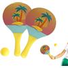 Generic Racchetta sportiva - racchette sportive da spiaggia, allenamento per viaggi all'aperto, donne, bambini, ragazzi, ragazze, ragazzi, uomini, adulti, principianti, cortile, , spiaggia