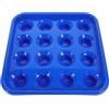 Tofficu Vassoio Porta Palline da Biliardo in Plastica Pp per Palle da Snooker e Biliardo Adatto a Palle di Dimensioni Standard per Sala Giochi