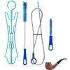 Generico Kit di pulizia del sacchetto di idratazione, spazzole per la pulizia della vescica idratazione, forniture per la pulizia del sacchetto di idratazione per esterni, pacchetto di sacchetti di idratazione