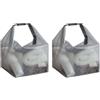 EcoLivzen Organizer impermeabile per articoli da toeletta con manico per viaggi, fitness e nuoto, costruito con materiale apertura a bocca larga e chiusura a scatto sicura (27 x 11,5 x 24,5 cm)