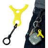 Generic Strumento di riparazione per deragliatore posteriore, clip di fissaggio - strumento di regolazione deragliatore bicicletta - per ricambio catena mountain bike ciclismo su strada