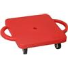 KQFCAZRE Monopattino con Manubrio,8 Pollici per Lo Sviluppo delle capacità Motorie dei Bambini, Ideale per L'esterno E Giochi, Rosso