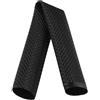 Yhenlovtt Manicotto antiscivolo per stecche da biliardo americano, in silicone, impugnatura in gomma antiscivolo, semplice da installare, 295 x 35 cm, nero
