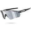 Meayll Occhiali Ciclismo Uomo Donna, Anti-UV400, Occhiali da Sole, Occhiali Running Sportivi TR90 Ultraleggeri 29g, Occhiali veloci Naselli e Aste Regolabili per MTB Bici Sport Outdoor, Argento