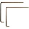 Yhenlovtt Hex 4mm 2Curved Chiave e Chiave per Bike Plus Dispositivo Acciaio Ciclismo Riparazione Regolazione Porta/wi Kit per la Manutenzione Bicicletta Tx15 per Acciaio