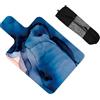 Wswqop Pilates Reformer Pad Tappetino da Esercizi Cuscino Morbido Superficie Antiscivolo Pieghevole Leggero Adatto per Pratica di Pilates attività, Blu