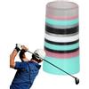 Generic Puntali da golf colorati, puntali per albero da golf con punta conica, strumento protettivo resistente all'usura, per principianti e professionisti