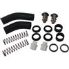 AYZLGAA for Johnson Evinrude V4 85 88 90 100 115 140 HP Outboard Engines 340976 5005440 18-3673 340975 Thermostat Kit with Hoses