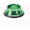 Yhenlovtt Tappo per cuffie in alluminio da 286 mm per forcella in lega, compatibile con tubo superiore nascosto da 44 mm, per bici da strada e montagna (verde)