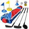 KQFCAZRE Set di Mazze da Golf per Bambini, Set da Minigolf per Ragazzi E Ragazze, Regali di Compleanno, Giocattoli Sportivi Educativi.