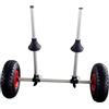 Zxpjkyu Carrello Porta Kayak Leggero in Lega di Alluminio Resistente, Carrello per Kayak, Canoa, Tavola da Paddle, Tavola da Trasporto