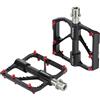BBxunsless Pedali per bicicletta 9/16 con albero in titanio tubo di carbonio 3 cuscinetti 86T pedali da ciclismo per montagna/bici da strada (per mountain bike)