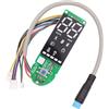 Yhenlovtt Connettività produttiva Plus Controllo per Pla Xiaomi/pro/pro2/mi3pro Strumentazione Circuito con cruscotto scooter elettrico per display (MI3PRO)