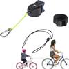 Generic di traino per bici per bambini, corda di prolunga ad alta elasticità, in nylon di lunga durata, connettore a gancio facile | di trazione testata per avventure in famiglia