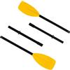 Generic 2 Pezzi Pagaia Kayak Removibile Regolabile Canoe Accessori Gonfiabile Materiale PVC Leggero Sicuro Facile Trasporto Adulti Adatta per
