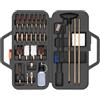 BOOSTEADY Kit Pulizia Armi Elite Edition, Set Universale per Pistole, Fucili, Revolver e Carabine con Aste e Spazzole Ottone per Calibri .22, .357/9MM, .30, .40, .45, .243, .270, 12GA, 20GA, Stile 2