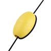 SIXRUN Corda in Nylon per Ancoraggio alla Deriva Fornitore Durevole per Sport Acquatici Clip in Acciaio Inossidabile e Boa in Eva per la Pesca in Kayak Garantire la Sicurezza degli Accessori Giallo/