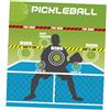 PciDinFo Pickleball - Tappetino per Migliorare Le Abilità di Gioco, Strumento di Allenamento Pickleball, Poster per Interni Ed Esterni