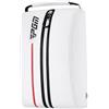YueShengYCHUANG Golf Sacchetto Porta Scarpe Organizer Zipper Tasca Carrier Traspirante Nylon Funzione Impermeabile Adatto a Viaggi Campo Sport Uomini Donne, Bianco