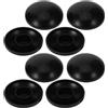 KHBUAB Tappi per Pali del Trampolino Design Sicuro 8 Pezzi in Plastica Nera e Adatto per Uso Indoor e Outdoor
