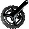OSNIYAW Guarnitura per bici da corsa, 170 mm, cava, a doppia velocità integrata, corona rotonda a 34 denti / 50 denti per 11/12 velocità