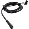 Yhenlovtt Kugoo - Monopattino elettrico a 6 pin e 5 pin, compatibile con modello Tf100, impermeabile, con collegamento tramite cavo (6 pin)