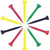KIOALXZ Ausili per l'allenamento del Golf Tee da Golf con Parte Superiore Imbottita dai Colori Vivaci Accessori Professionali con Resistenza ridotta Tee Professionali Accessori