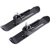 FewNvWa Set di 2 Accessori per Slitta da Neve, Monopattino, Slittino E Snowboard, Realizzati in Robusto Materiale PP con Fissaggio Sicuro delle Ruote