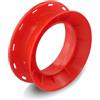 Yhenlovtt Lenza da pesca a manovella, piastra avvolgente, 120 x 80 mm, per riporre filo in ABS e bordo liscio, bobina riutilizzabile per pescatori