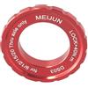 Yhenlovtt Copertura per blocco del disco per mozzi di blocco centrale dell'asse passante da 9 o 12 o 15/20 mm in lega di alluminio per anello di bloccaggio del freno della bicicletta compatibile con