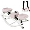 Generico Stepper Oscillante | Esercitatore Core Compatto A Basso Impatto Con Laterale - Allenamento Gambe Glutei Con Movimento Oscillante,Per Casa Ufficio Palestra E Altri Spazi