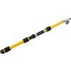 Yhenlovtt Canna da pesca telescopica da 18 m, in fibra di carbonio, ultraleggera, compatta, per corda, compatibile con ami Fis, canna da pesca alla carpa, con più e (giallo)