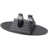 Yhenlovtt Supporto verticale sicuro in plastica nera con supporto per 2 monopattini per bambini (1 pezzo)