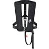 12skipper giubbotto di salvataggio automatico ISO 300N con imbragatura, giubbotto salvagente, nero