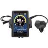 Hiraith Display a Colori Vivaci per Bici Elettrica P850C per M400 G330 M620 G510 Motore Centrale Schermo da 3,2 Pollici Display LCD 36V 48V 52V 60V per gli Appassionati di attività All'aperto