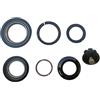 Yhenlovtt Forcelle Struttura a doppio cuscinetto con guarnizione impermeabile Compat 44mm/56mm per MTB e Strada per Bici Lega di Alluminio Acciaio Cuscinetto Conico Headset