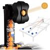 Generic Macchina per servire palline da ping pong con 9 palle di rotazione, 4-40m/s, rete pratica, per allenamento da solista