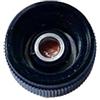 Yhenlovtt Per Daiwa Pr100 Trimmer Pd106 Mulinello da Pesca per Parti di Mulinello Riparazione Compatibile Spinner D Ricambio Ruota in Metallo Refit con Dado Pr100l (NERO)