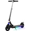 E-Noroyavn Monopattino Elettrico per Bambini e Ragazzi 8-16 Anni, Scooter Pieghevole con APP e Display LED, 25KM/H, Autonomia 20KM, Motore 250W, 3 Velocità Regolabili, Ruote da 8", Carico 120KG