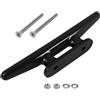 PHENOFICE Set di Bitte da Ormeggio in Nailon Nero per Kayak e Canoe, Struttura Robusta e Facile da Usare, Accessori Pratici per Barche e Staffe Porta Kayak