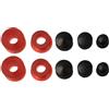 Yhenlovtt Coppe di ricostruzione pivot per skateboard con boccole per assorbitori esperienza di guida compatibili con kit rondelle camion Longbo Plus Shock Smooth (ROSSO B)
