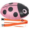ifundom Boa Gonfiabile per Nuoto in Acqua Aperta in Pvc Rosa, Aiuto Portatile per Imparare a Nuotare, per Principianti e Allenamento in Piscina