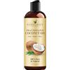 Handcraft Blends Miscele artigianali di olio di cocco frazionato - 100% puro e naturale di alta qualità olio vettore di cocco per prodotti essenziali, massaggi, cura dei capelli e del corpo - 8 fl. Oz